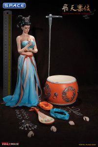 1/6 Scale Blue Dunhuang Music Goddess