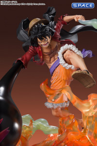 FiguartsZERO Extra Battle Spectacle Monkey D. Luffy Hellfire Pistol PVC Statue (One Piece)