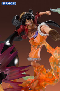 FiguartsZERO Extra Battle Spectacle Monkey D. Luffy Hellfire Pistol PVC Statue (One Piece)