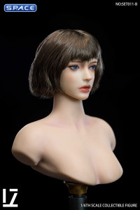 1/6 Scale Daphne Head Sculpt (short brown hair)