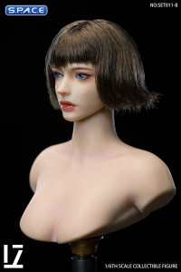 1/6 Scale Daphne Head Sculpt (short brown hair)