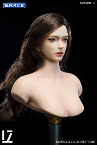 1/6 Scale Daphne Head Sculpt (long brown hair)