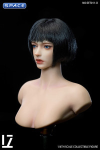 1/6 Scale Daphne Head Sculpt (black hair)