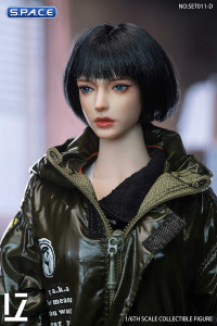 1/6 Scale Daphne Head Sculpt (black hair)