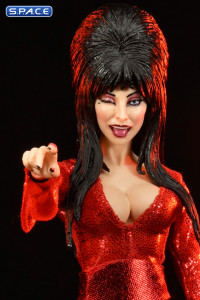 Elvira Red, Fright, and Boo Figural Doll (Elvira - Mistress of the Dark)