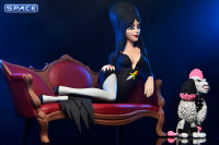 Toony Terrors Elvira on Couch (Elvira - Mistress of the Dark)