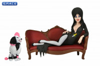 Toony Terrors Elvira on Couch (Elvira - Mistress of the Dark)