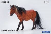 1/6 Scale Mongolian Horse (red)