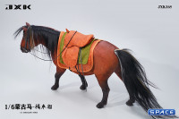 1/6 Scale Mongolian Horse (red)