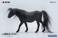 1/6 Scale Mongolian Horse (black)