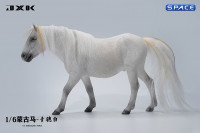 1/6 Scale Mongolian Horse (white)