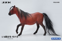 1/6 Scale jog trot Mongolian Horse (red)