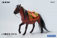 1/6 Scale jog trot Mongolian Horse (red)