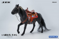 1/6 Scale jog trot Mongolian Horse (black)