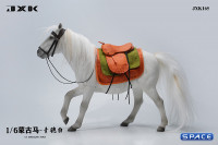 1/6 Scale jog trot Mongolian Horse (white)