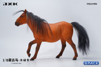 1/6 Scale jog trot Mongolian Horse (brown)