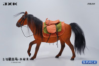 1/6 Scale jog trot Mongolian Horse (brown)