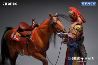 1/6 Scale jog trot Mongolian Horse (brown)