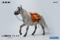 1/6 Scale jog trot Mongolian Horse (grey)