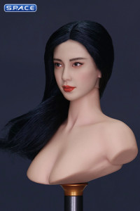 1/6 Scale Lenya Head Sculpt (black hair)