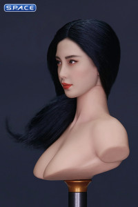 1/6 Scale Lenya Head Sculpt (black hair)