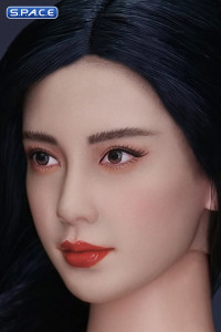 1/6 Scale Lenya Head Sculpt (black hair)