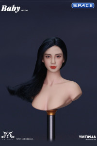 1/6 Scale Lenya Head Sculpt (black hair)