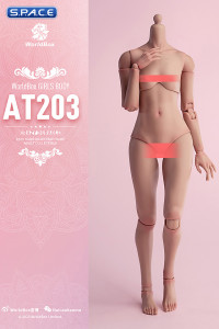 1/6 Scale Girls Body AT203 - light tan Version