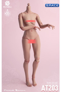 1/6 Scale Girls Body AT203 - light tan Version