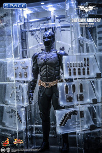 1/6 Scale Batman Armory with Bruce Wayne Movie Masterpiece MMS702 (Batman - The Dark Knight Rises)