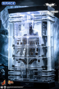 1/6 Scale Batman Armory with Bruce Wayne Movie Masterpiece MMS702 (Batman - The Dark Knight Rises)