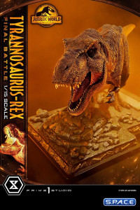 1/15 Scale Tyrannosaurus-Rex Final Battle Legacy Museum Collection Statue - Ultimate Version (Jurassic World: Dominion)