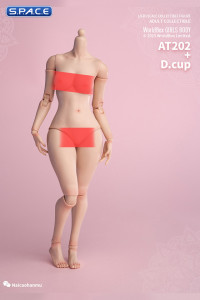 1/6 Scale upper body D-Cup (pale)