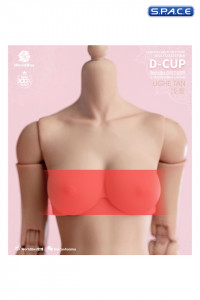 1/6 Scale upper body D-Cup (light tan)