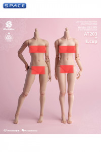 1/6 Scale upper body E-Cup (light tan)