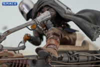 Din Djarin & Grogu on Speeder Bike Premier Collection Statue (The Mandalorian)