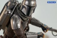 Din Djarin & Grogu on Speeder Bike Premier Collection Statue (The Mandalorian)