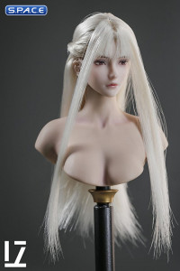 1/6 Scale Akane Head Sculpt (white hair)