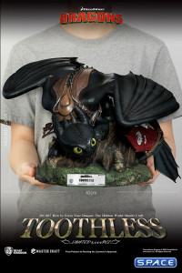 Toothless Master Craft Statue (How to Train Your Dragon)