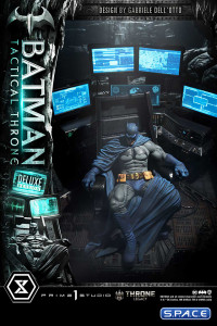 1/4 Scale Batman Deluxe Tactical Throne Throne Legacy Statue - Bonus Version (DC Comics)