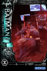 1/4 Scale Batman Deluxe Tactical Throne Throne Legacy Statue - Bonus Version (DC Comics)