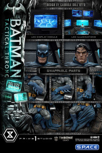 1/4 Scale Batman Deluxe Tactical Throne Throne Legacy Statue - Bonus Version (DC Comics)