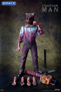 1/6 Scale Hillbilly with a Chainsaw