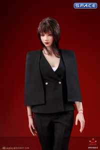 1/6 Scale female Office Business Suit (black)