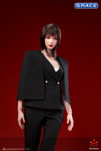 1/6 Scale female Office Business Suit (black)