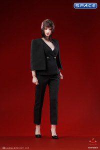 1/6 Scale female Office Business Suit (black)