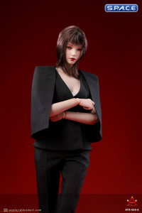 1/6 Scale female Office Business Suit (black)