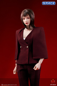 1/6 Scale female Office Business Suit (red)