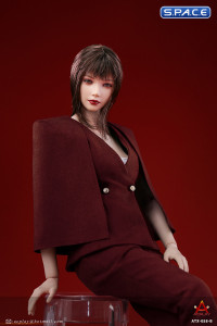 1/6 Scale female Office Business Suit (red)