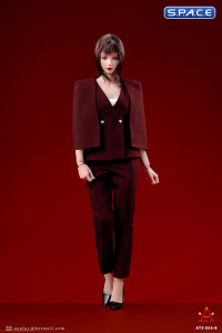 1/6 Scale female Office Business Suit (red)